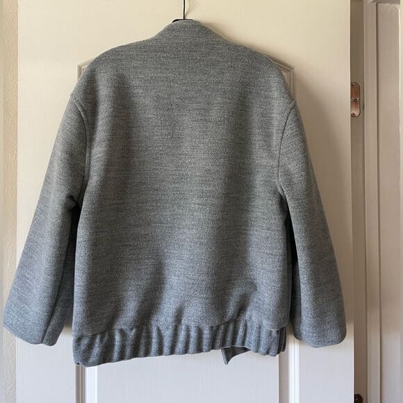 Wat the Brand | Ultimate Bomber Jacket Grey - Picture 6 of 8